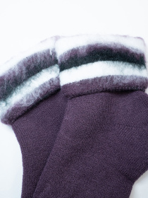 Шкарпетки ISSA Plus модель NS-406_темно-сиреневый Фото