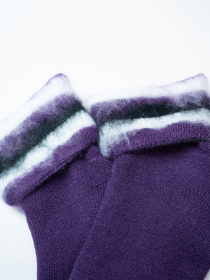 Носки ISSA Plus модель NS-406_фиолетовый Фото