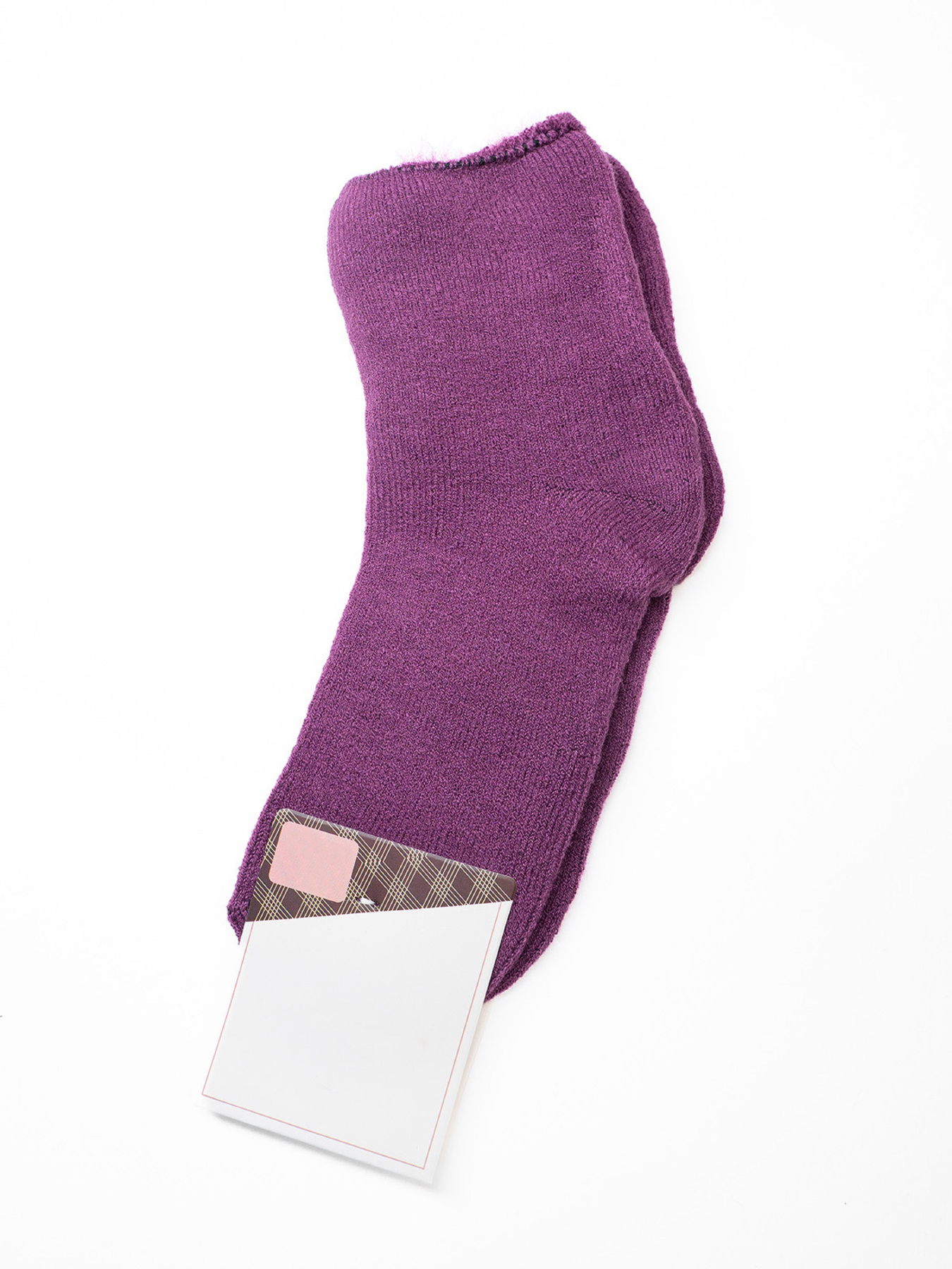 Шкарпетки ISSA Plus модель NS-407_темно_сиреневый Фото