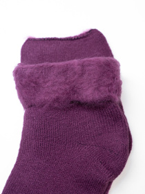 Шкарпетки ISSA Plus модель NS-407_темно_сиреневый Фото