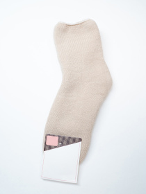 Носки ISSA Plus модель NS-407_бежевый Фото