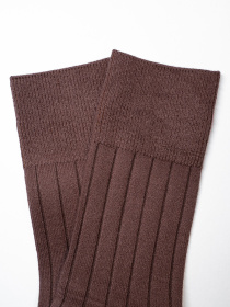 Носки ISSA Plus модель NS-408_коричневый Фото