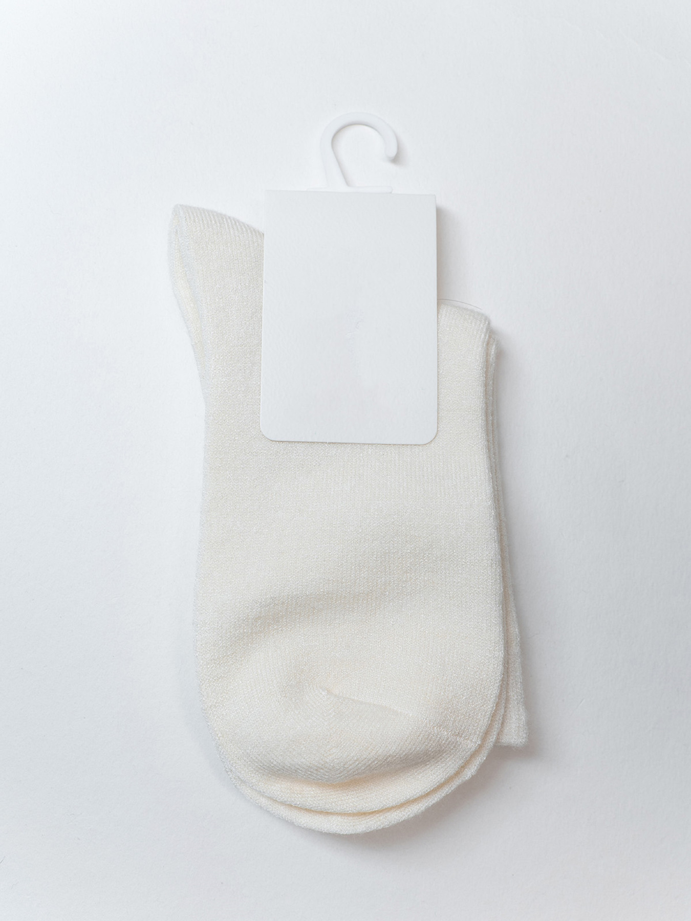 Носки ISSA Plus модель NS-410_молочный Фото