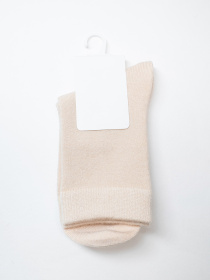 Носки ISSA Plus модель NS-410_бежевый Фото