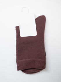 Носки ISSA Plus модель NS-410_коричневый Фото
