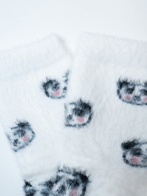 Носки ISSA Plus модель NS-417_белый Носки ISSA Plus модель NS-417_белый Фото