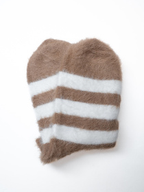 Носки ISSA Plus модель NS-416_бежевый_белый Фото