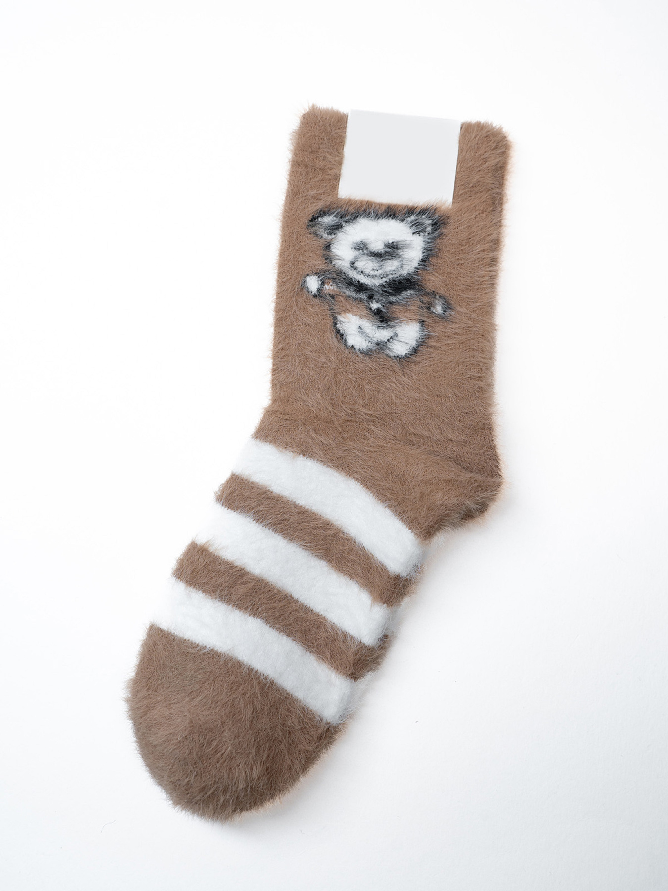 Носки ISSA Plus модель NS-416_бежевый_белый Фото