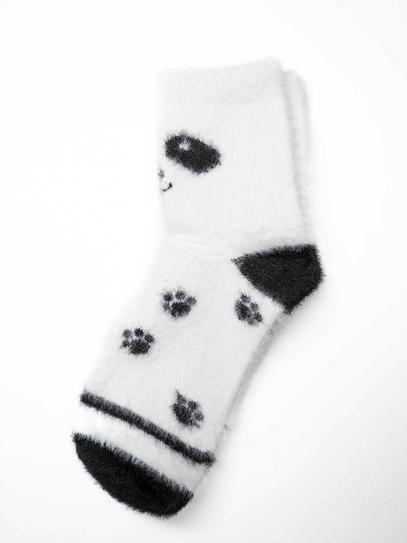 Носки ISSA Plus модель NS-418_белый_черный Фото