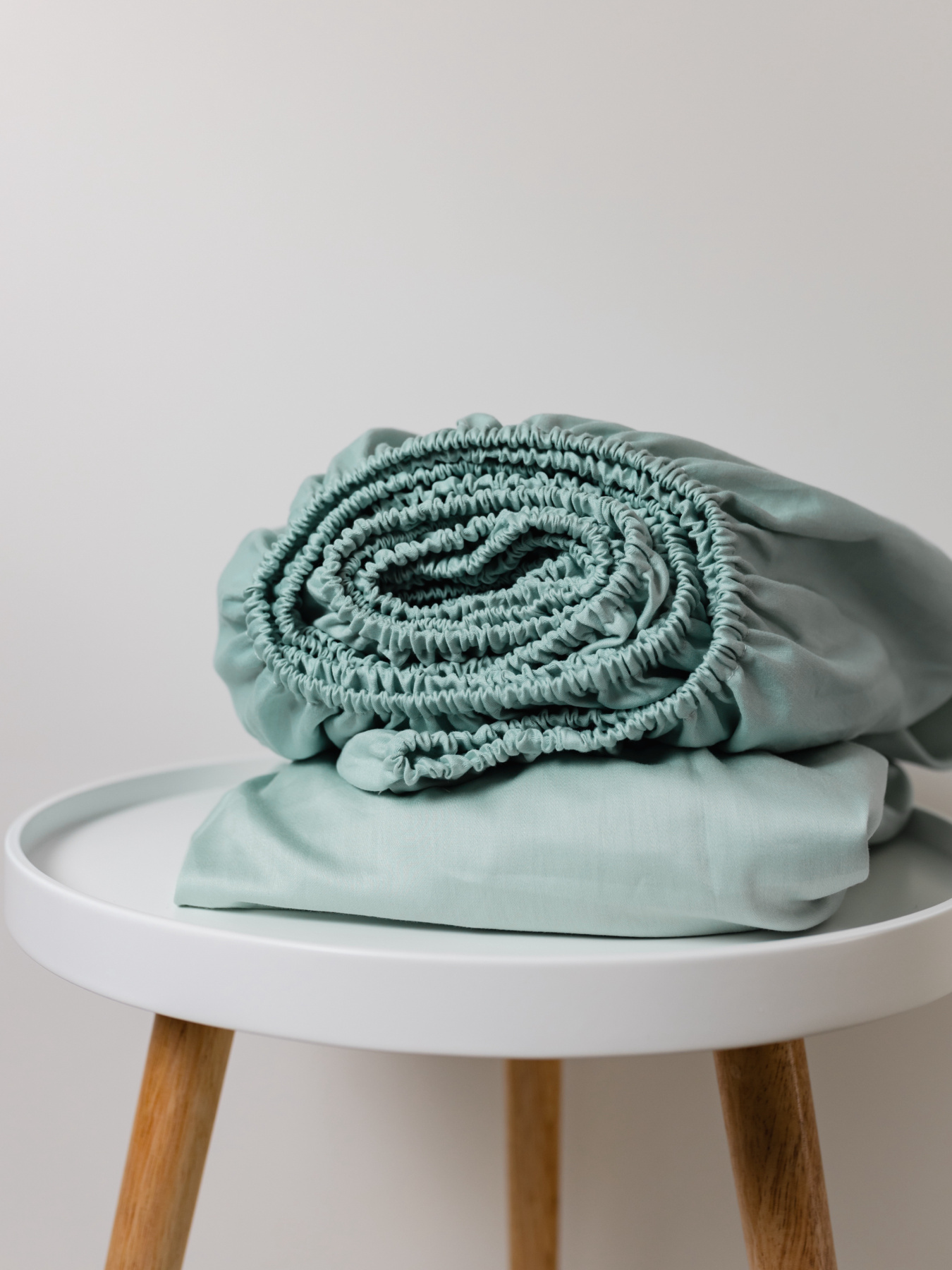 Простирадло на резинці м'ятне Cozy модель 8008960 Фото