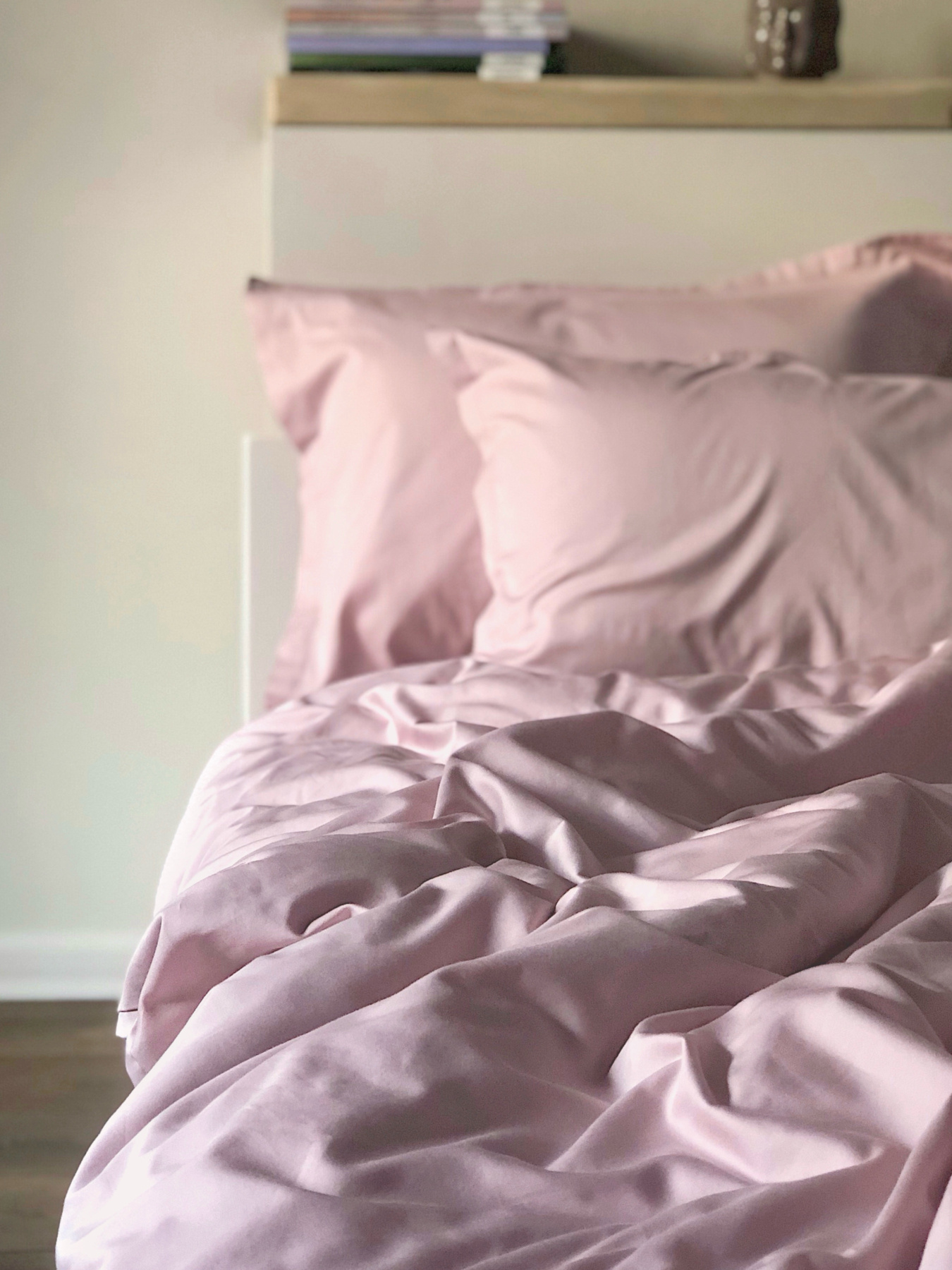 Простирадло на резинці рожеве Cozy модель 8008869 Фото