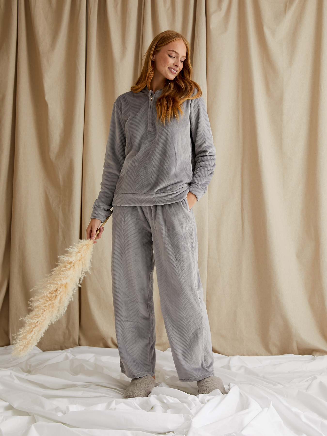 Пижама Pretty You London Chevron модель Chevron-Grey Фото