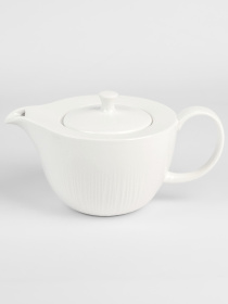 Заварювальний чайник "Промінь" порцеляновий білий MBM HOME модель KP-112 WHITE Фото