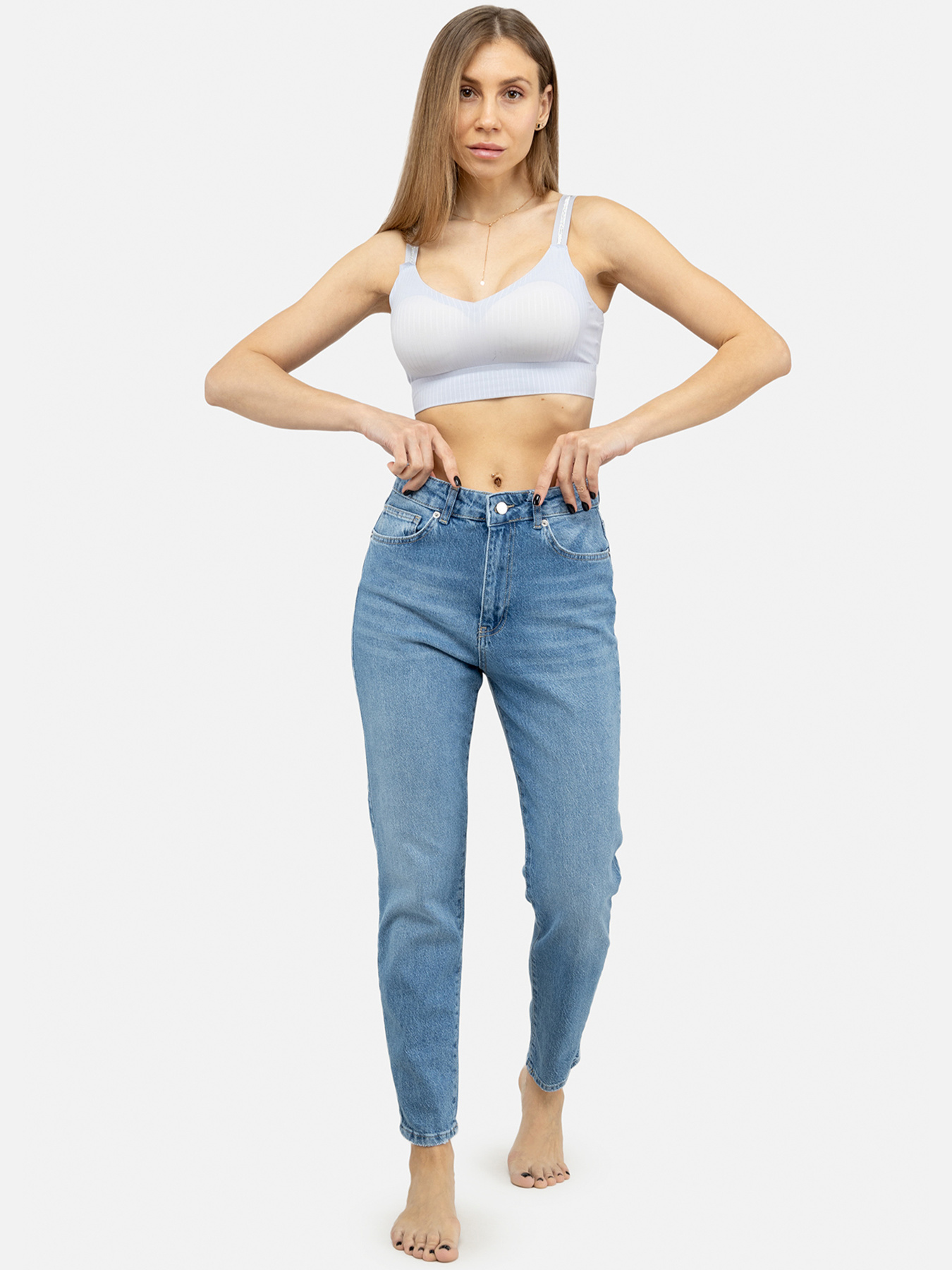 Джинсы YUKI модель ЦБ-00247183 Джинсы YUKI модель ЦБ-00247183 Фото