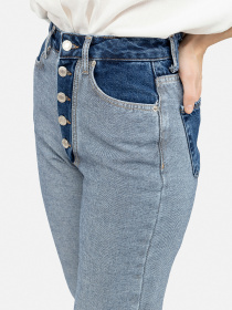 Джинсы YUKI модель ЦБ-00247195 Джинсы YUKI модель ЦБ-00247195 Фото