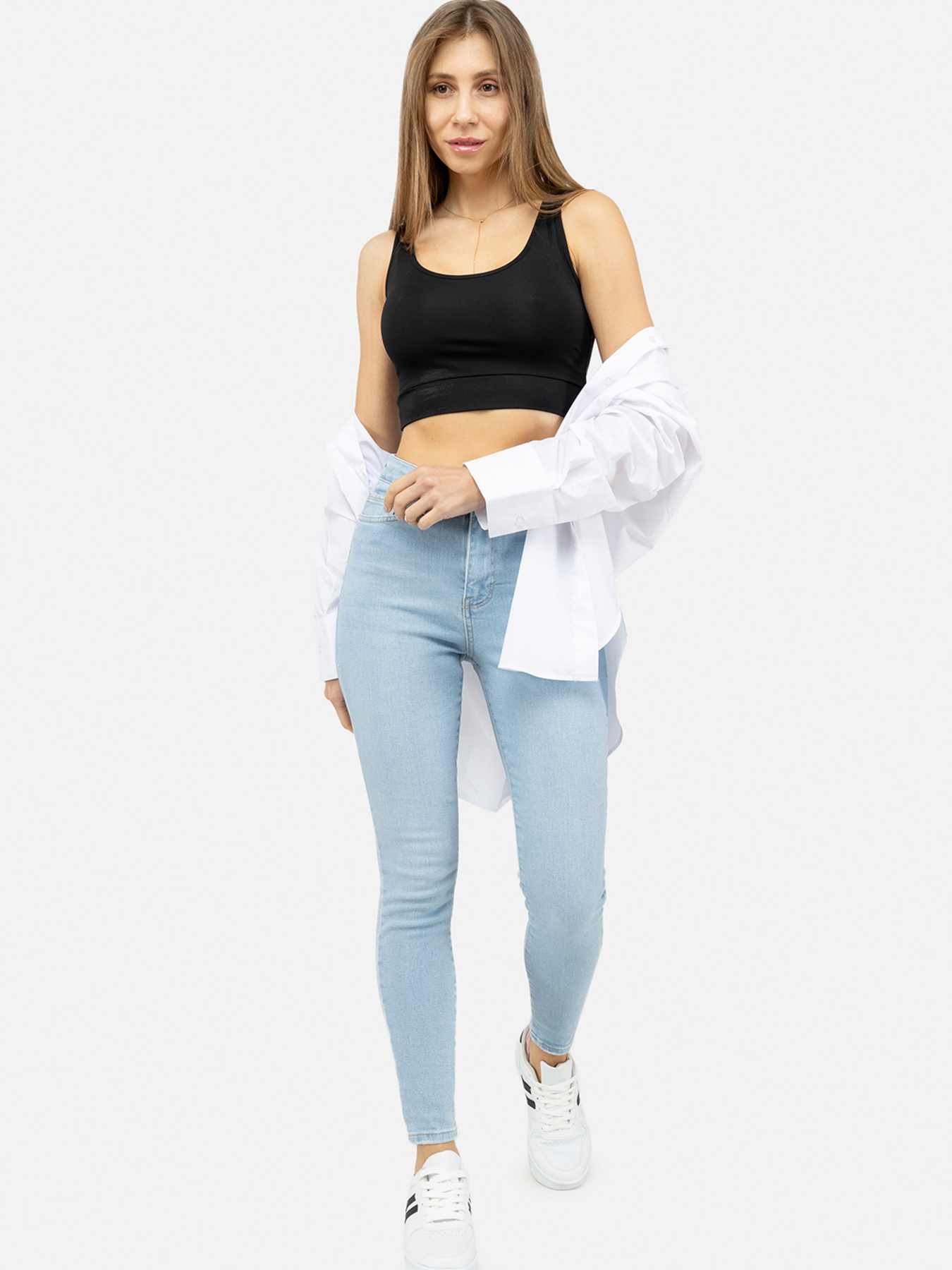 Джинсы YUKI модель ЦБ-00247197 Фото