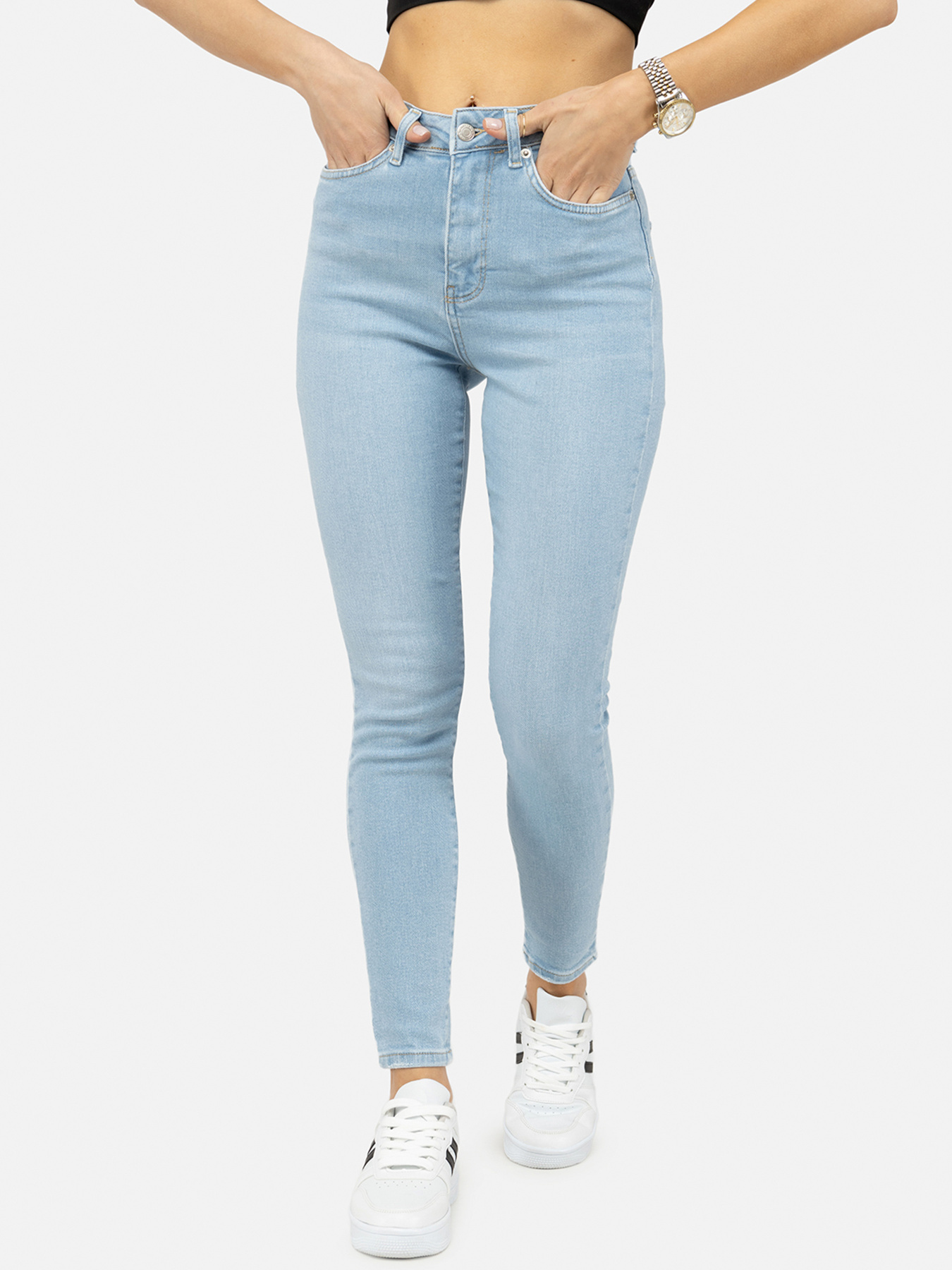 Джинсы YUKI модель ЦБ-00247197 Фото