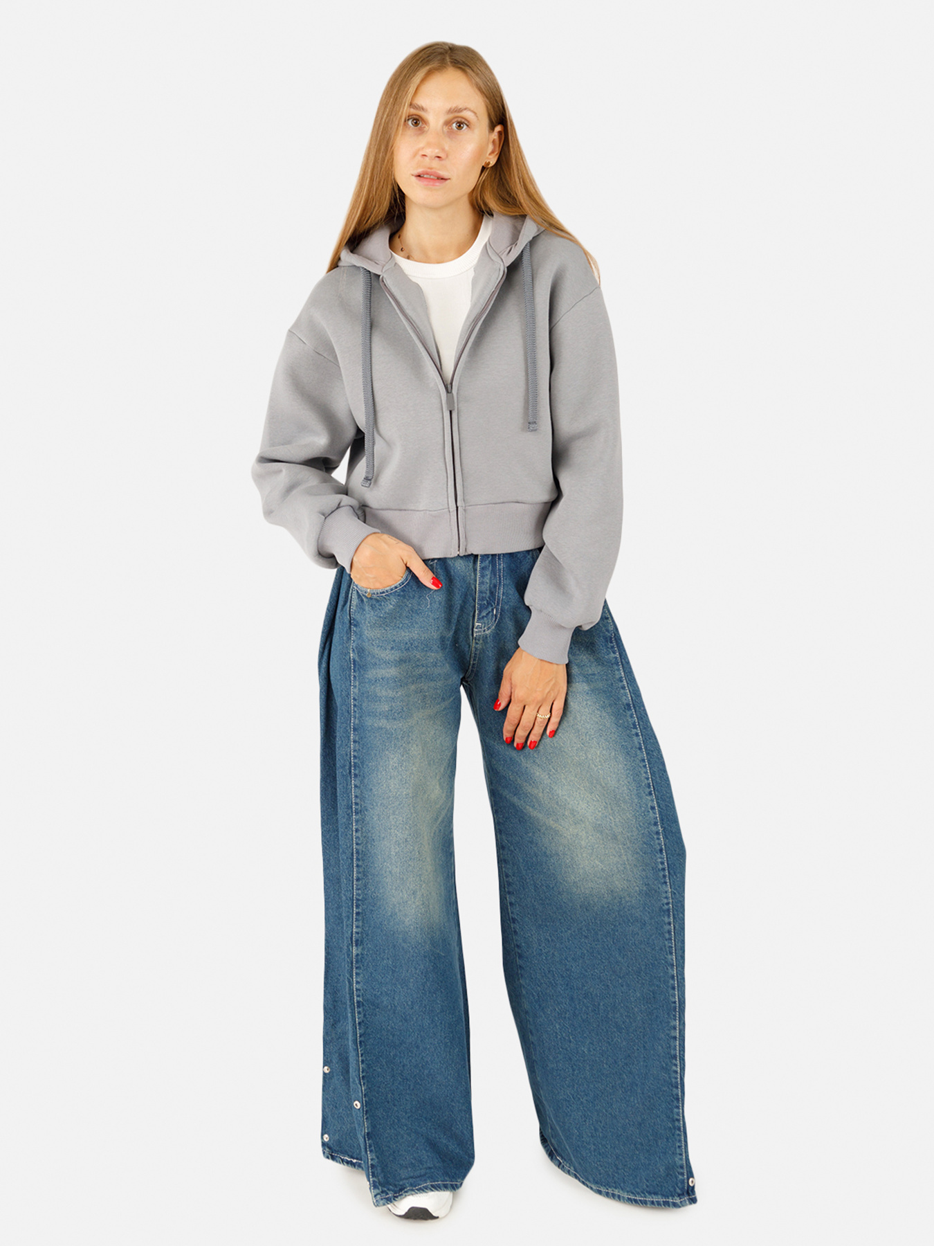 Спортивная кофта YUKI модель ЦБ-00254558 Фото