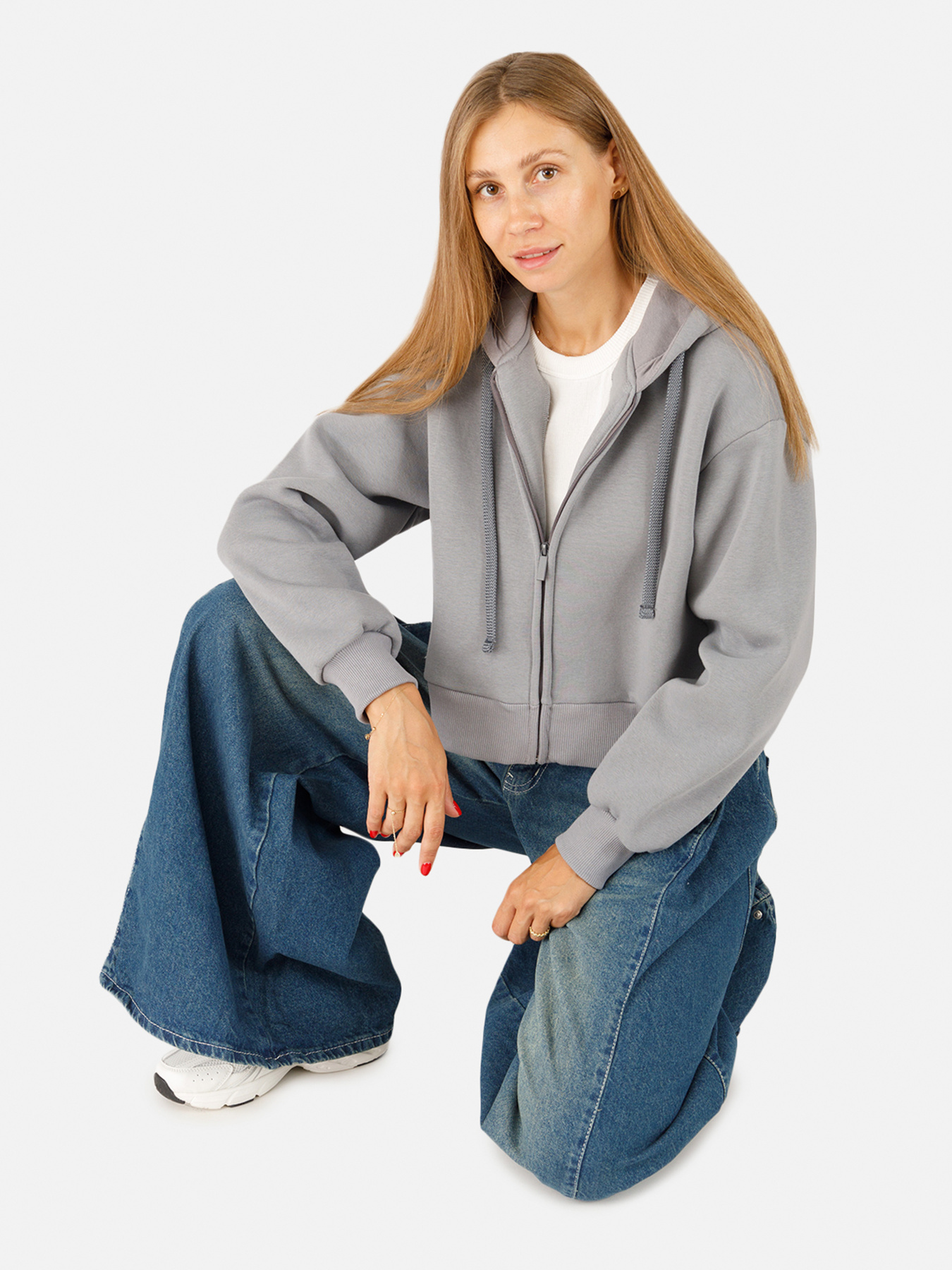 Спортивная кофта YUKI модель ЦБ-00254558 Фото