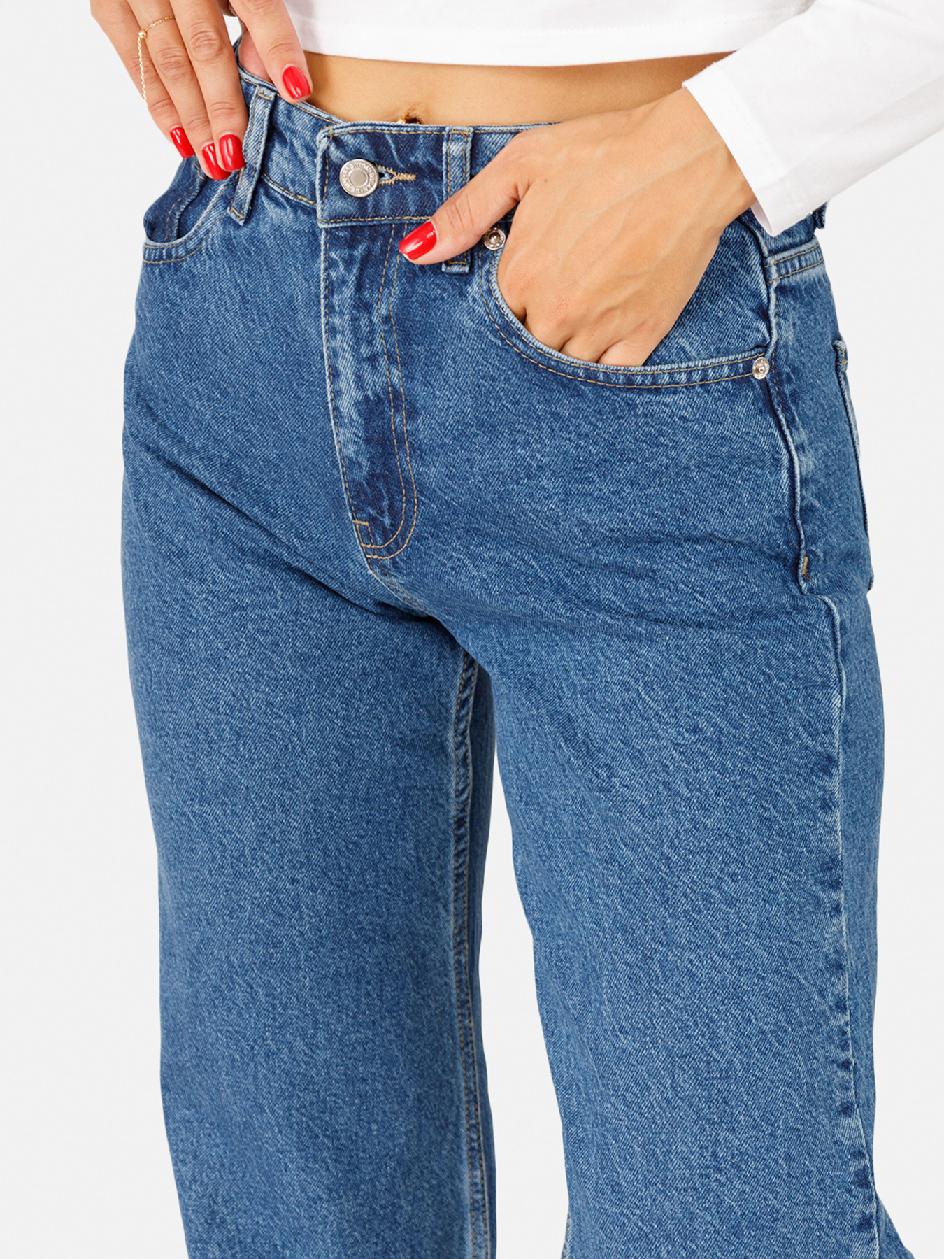 Джинсы YUKI модель ЦБ-00257328 Фото