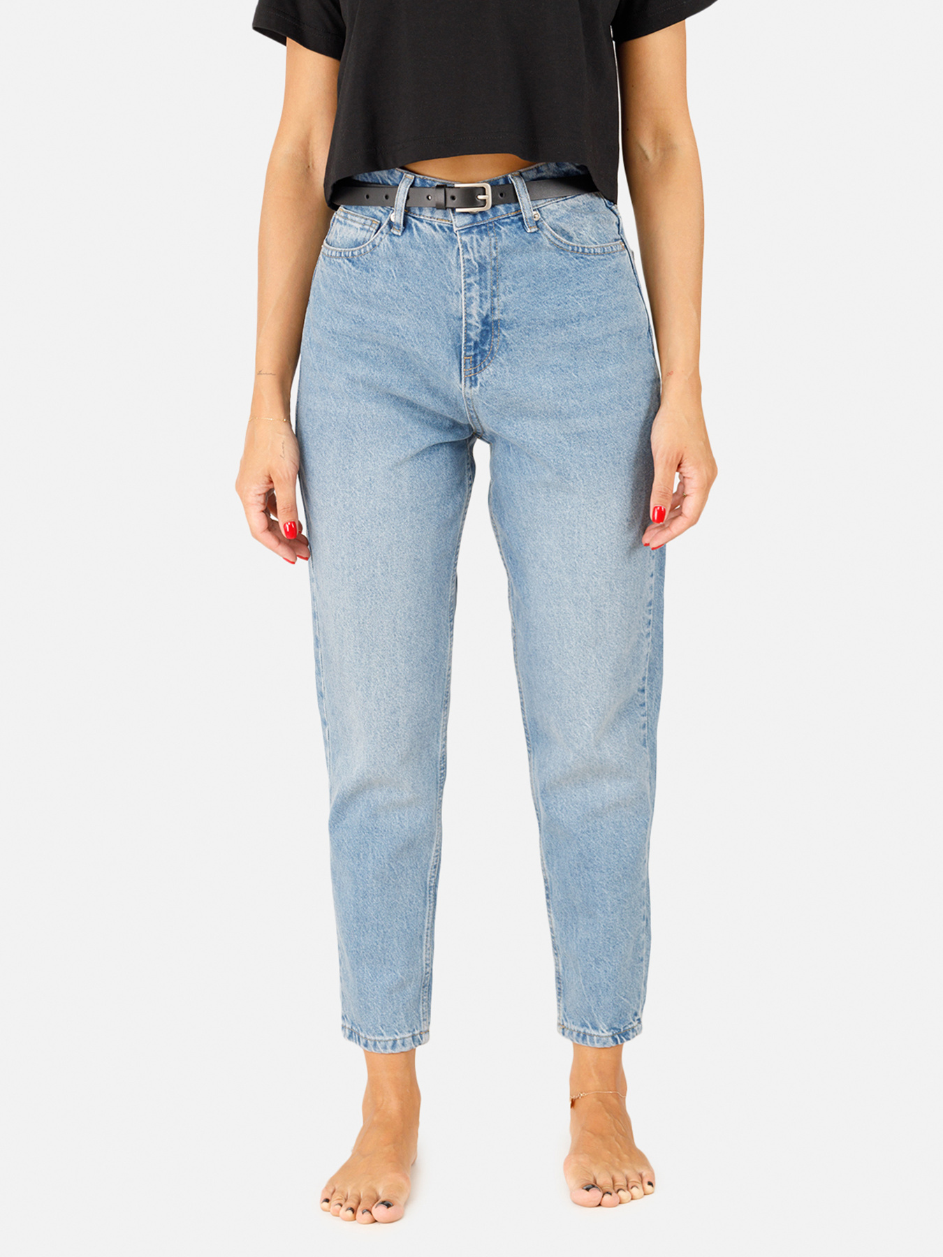 Джинсы YUKI модель ЦБ-00257329 Джинсы YUKI модель ЦБ-00257329 Фото