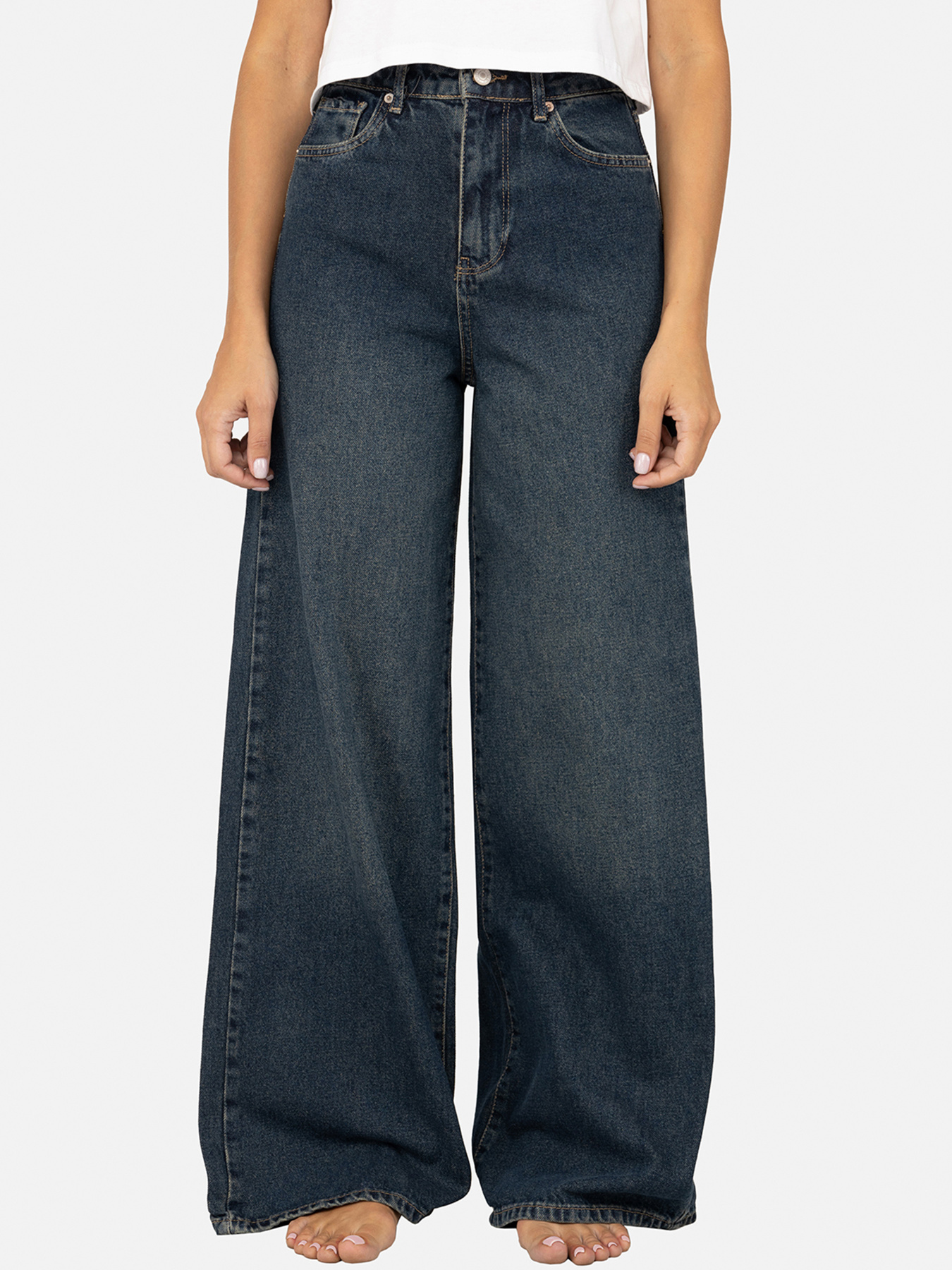 Джинсы YUKI модель ЦБ-00257503 Джинсы YUKI модель ЦБ-00257503 Фото