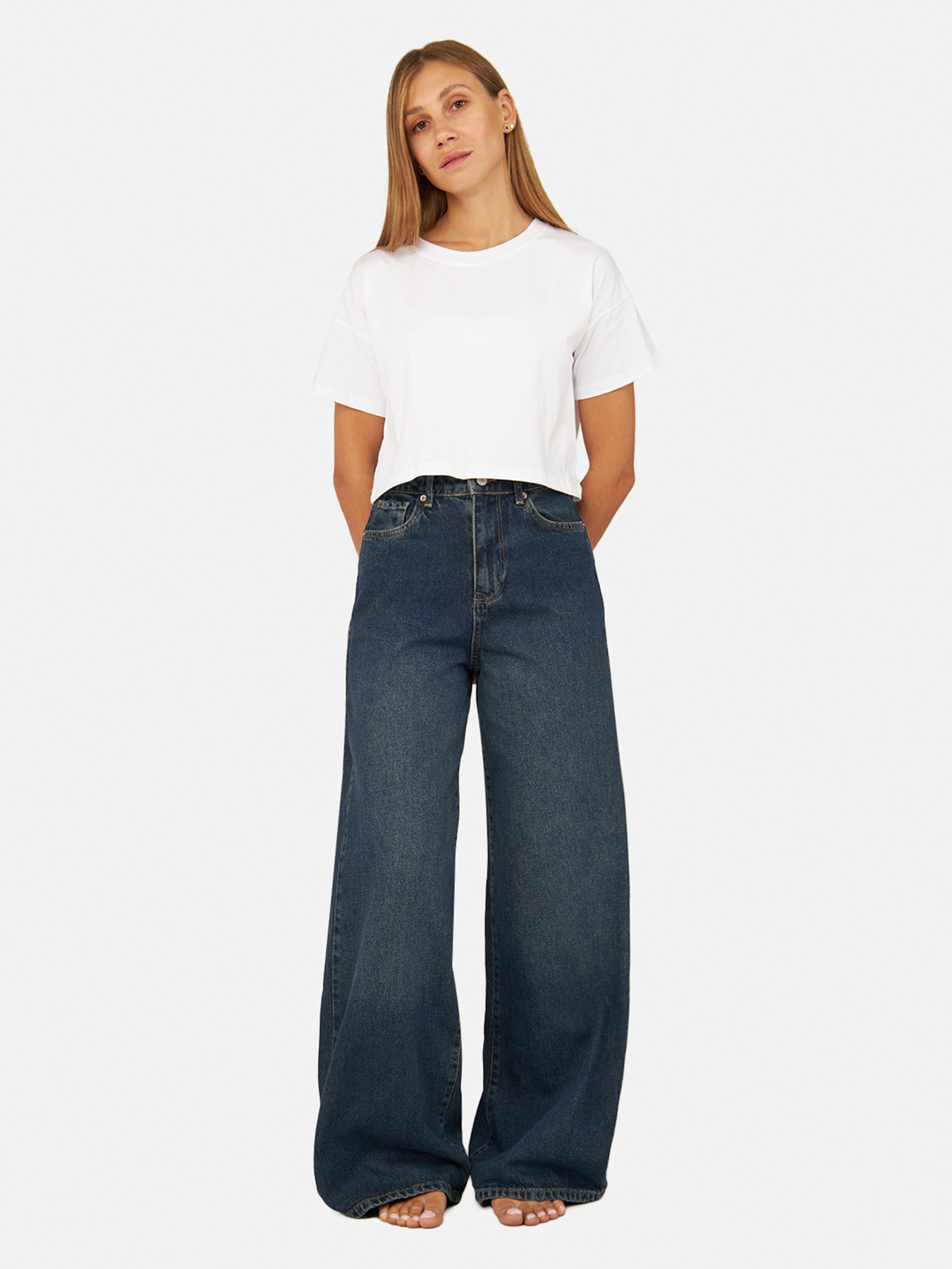 Джинсы YUKI модель ЦБ-00257503 Джинсы YUKI модель ЦБ-00257503 Фото