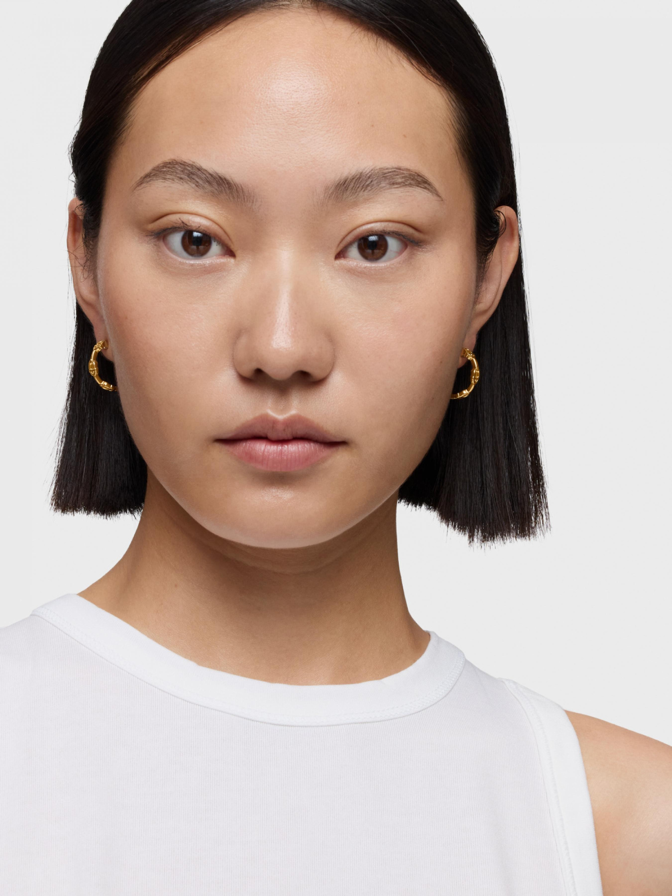 Серьги-кольца TOUS модель 1004222100 Фото