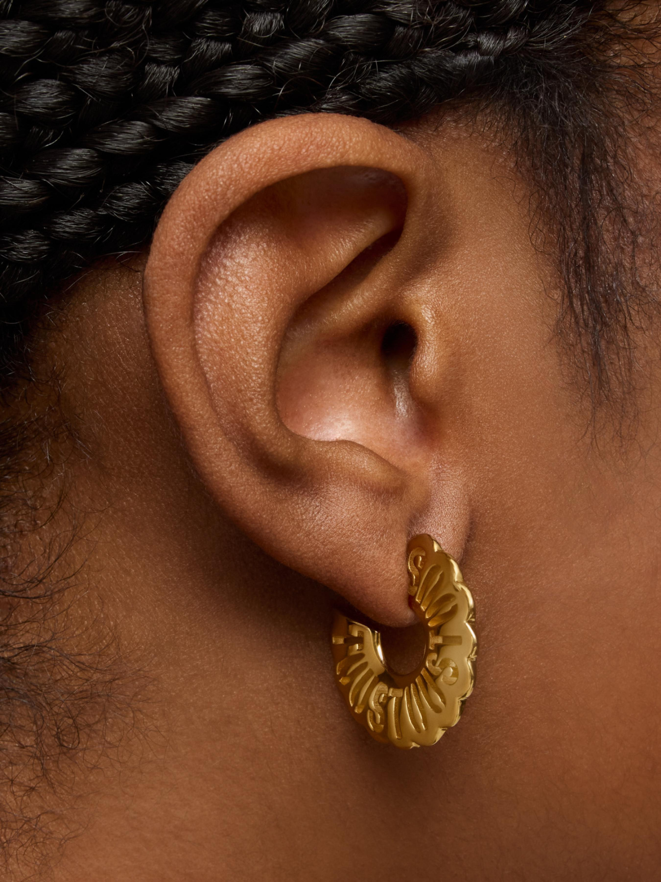 Серьги-кольца TOUS модель 1004214000 Фото