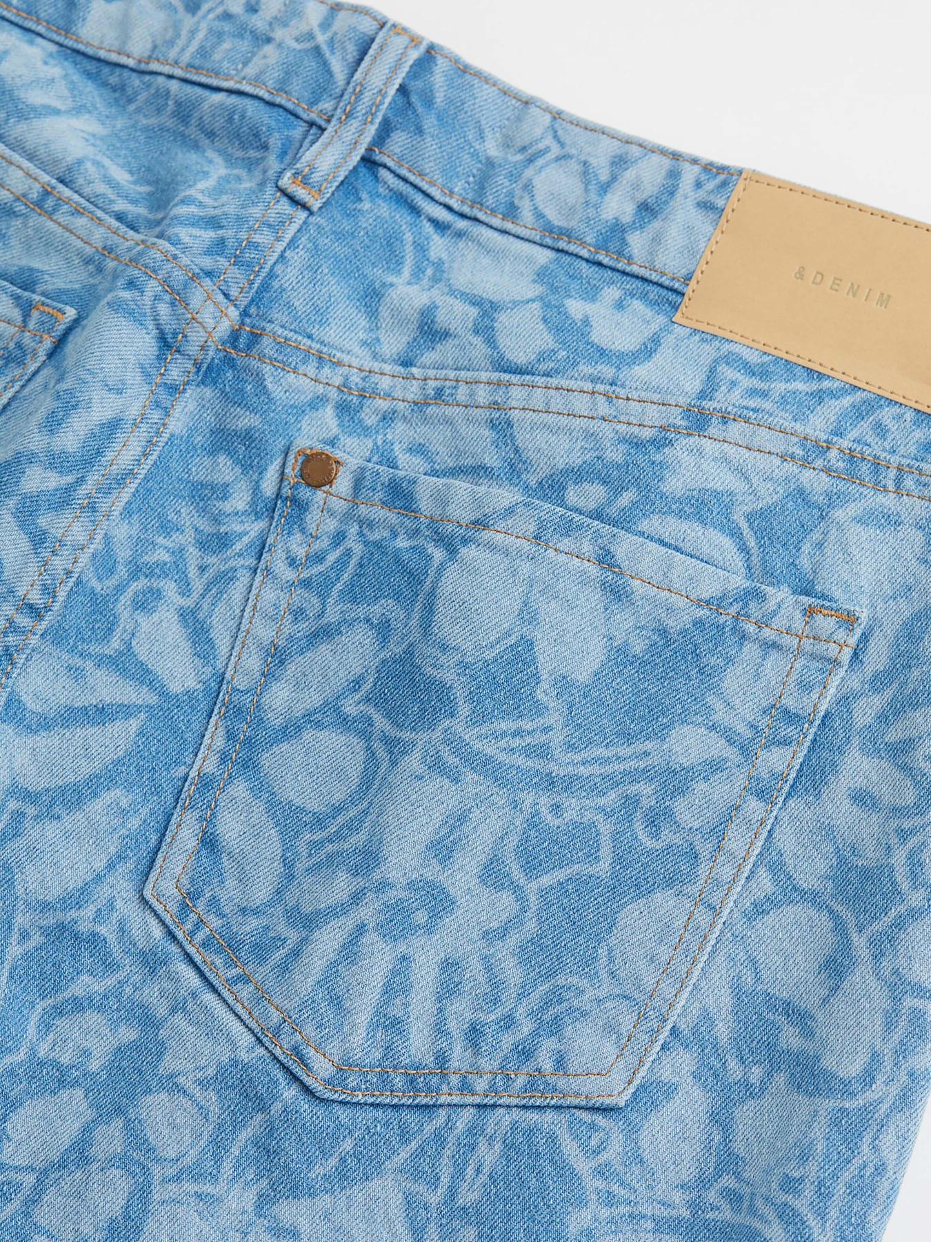 Прямые джинсы H&M модель 74386 Фото