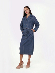 Куртки та дублянки Lesia модель AdaherBlueWJCKTLS Фото