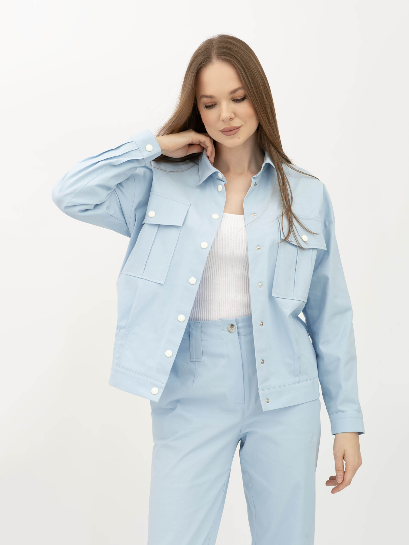 Куртки та дублянки Lesia модель Zorin01BlueWJCKTLS Фото