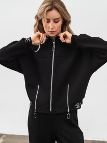 Куртки Lesia модель Nembus01BlackWJCKTLS Фото