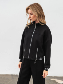 Куртки Lesia модель Nembus01BlackWJCKTLS Фото