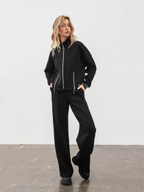 Куртки Lesia модель Nembus01BlackWJCKTLS Фото