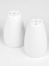 Перечница "Жемчужина" фарфоровая белая MBM MY HOME модель KP-105 WHITE Фото