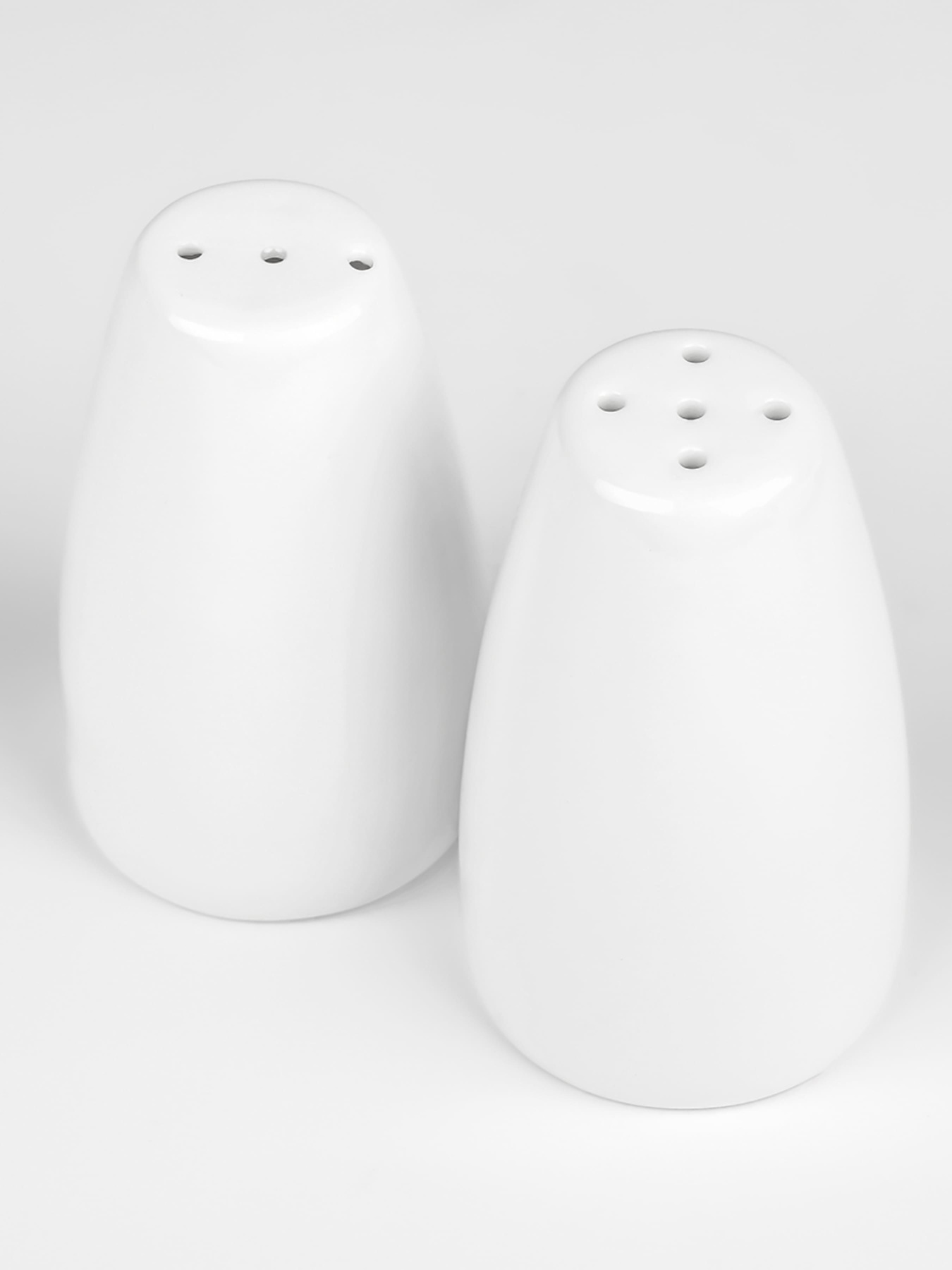 Солонка "Жемчужина" фарфоровая белая MBM HOME модель KP-106 WHITE Фото