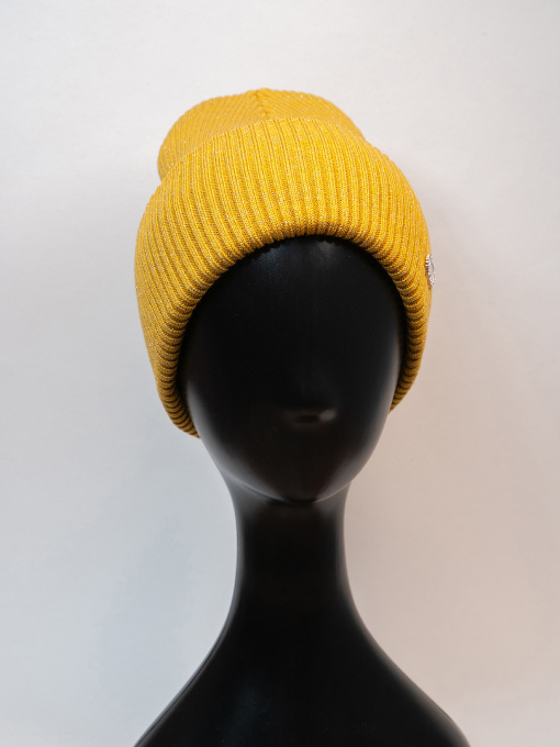 Шапка ISSA Plus модель SH-51_горчичный Фото