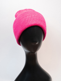 Шапка ISSA Plus модель SH-51_малиновый Фото