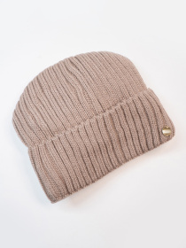 Шапка ISSA Plus модель SH-57_темно_бежевый Фото