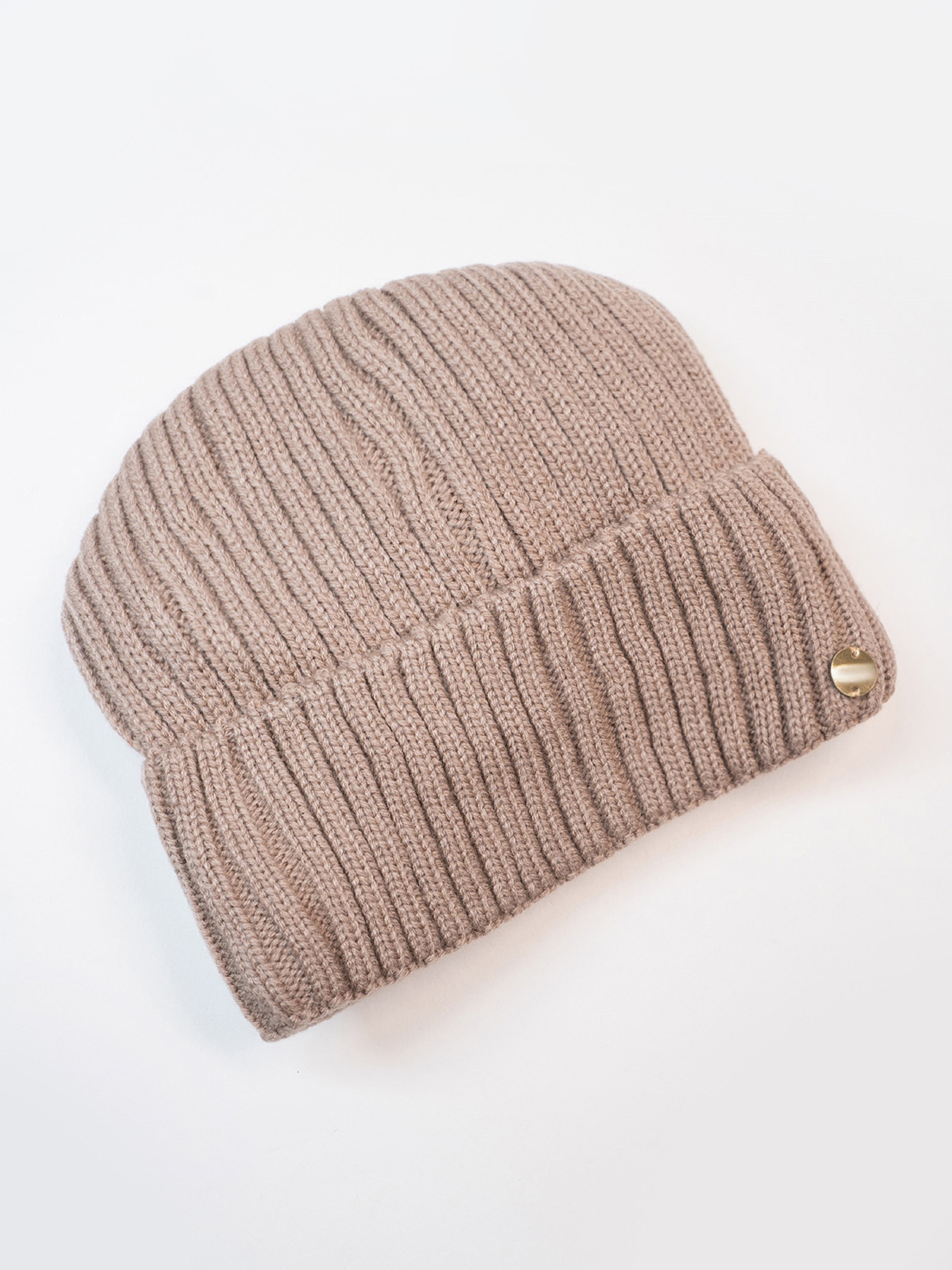 Шапка ISSA Plus модель SH-57_темно_бежевый Фото