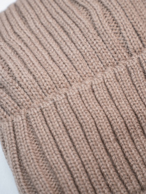 Шапка ISSA Plus модель SH-57_темно_бежевый Фото