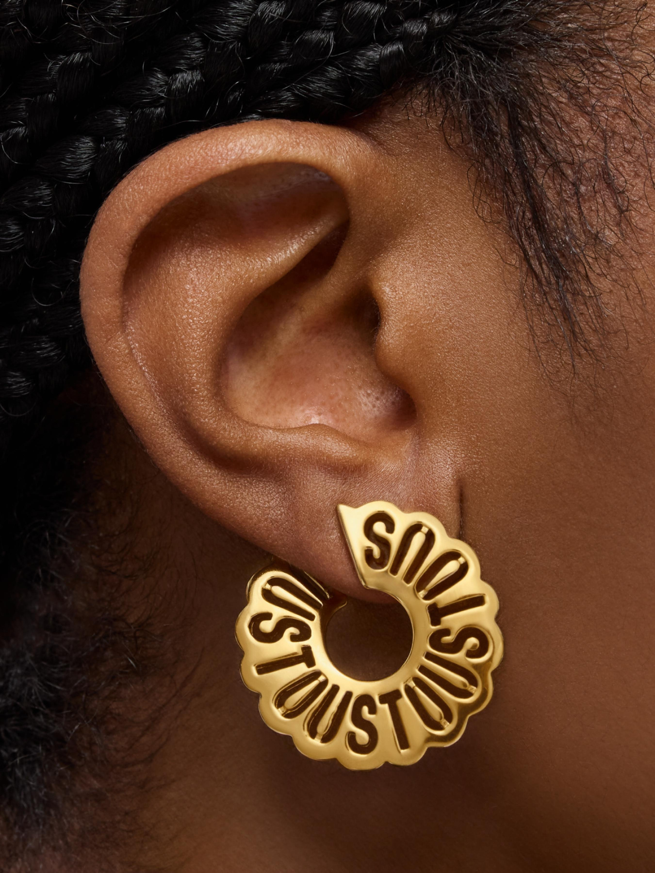 Серьги-кольца TOUS модель 1004249000 Фото