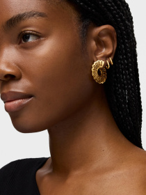 Серьги-кольца TOUS модель 1004249000 Фото