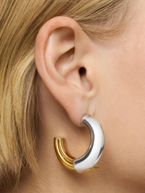 Серьги-кольца TOUS модель 1004286600 Фото