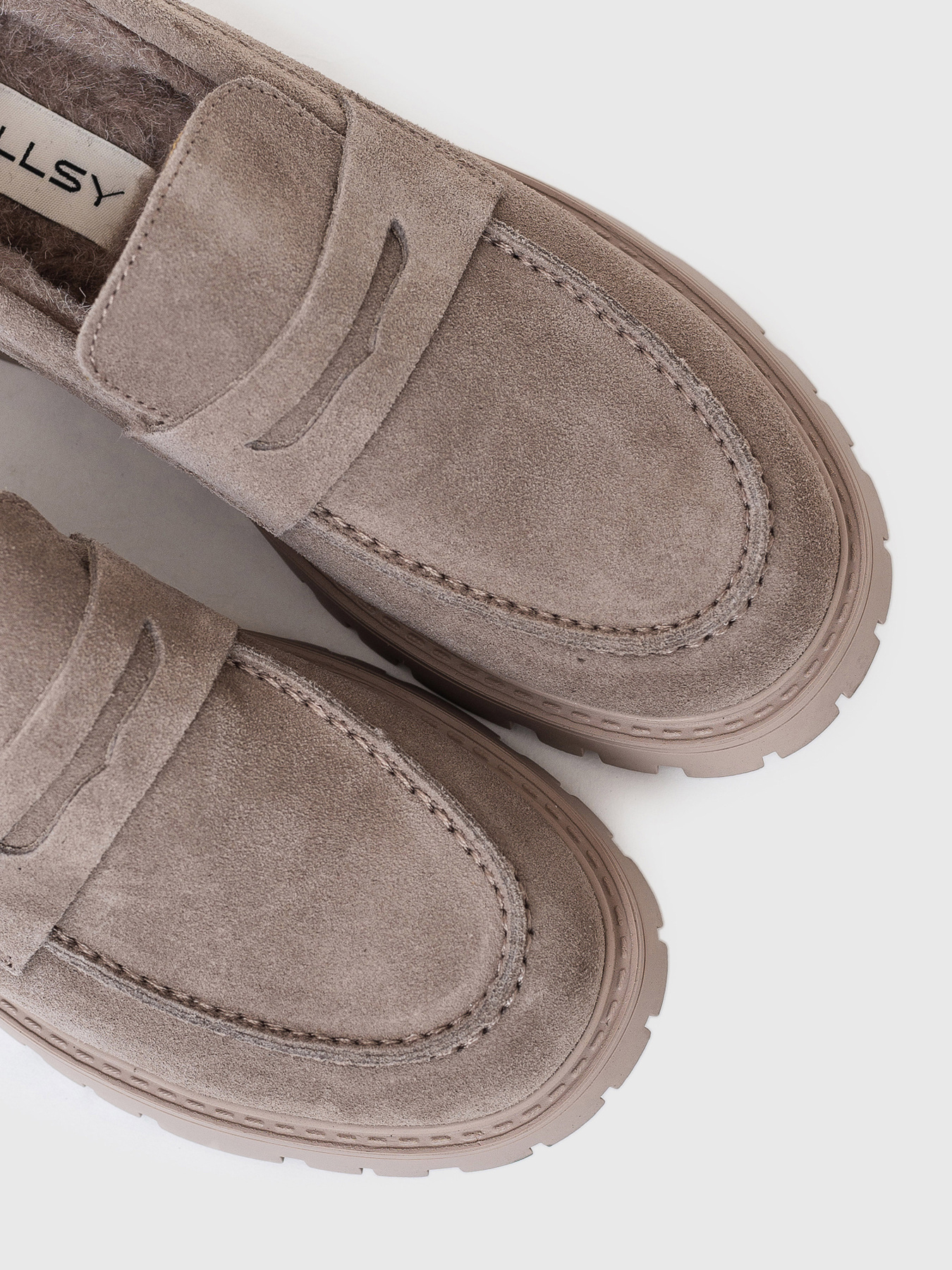 Лоферы Gem модель 9A5055-13-KHAKI Фото