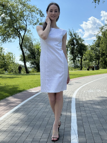 Платье мини CAT ORANGE модель 5784 Фото