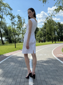 Платье мини CAT ORANGE модель 5784 Фото