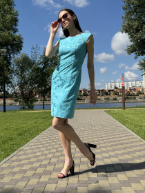 Платье мини CAT ORANGE модель 5784c Фото