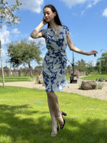 Платье мини CAT ORANGE модель 5785s Фото